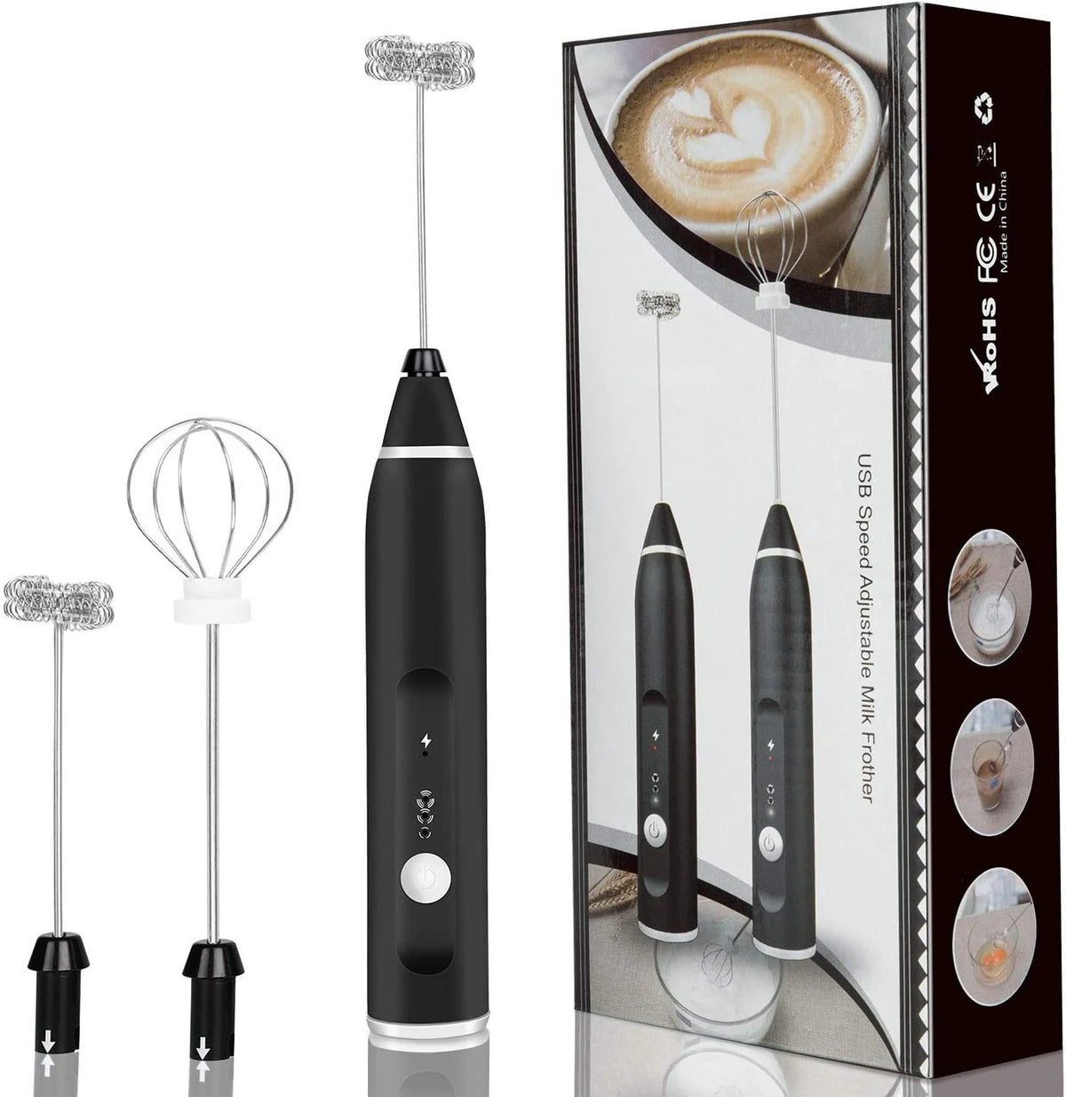 Home.Co- Handheld Electric Coffee Frother
